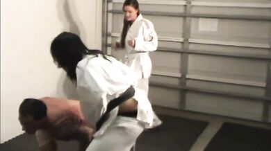 Brutal and Sadistic Double Gi Beatdown