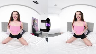 Rubbing pussy before a party