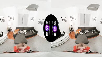 Blonde performs a deep blowjob