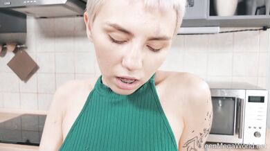 Bored cutie toys her pussy