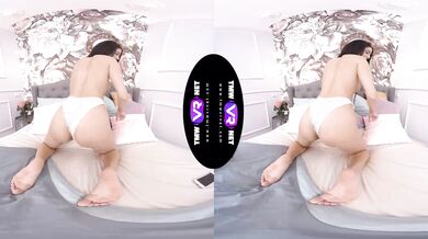 Orgasming with a phone in her hands