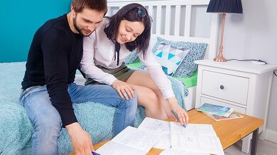 Friends cum on their assignments