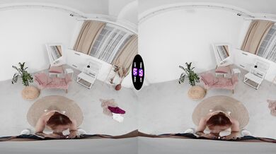 Shy chick goes wild at the studio