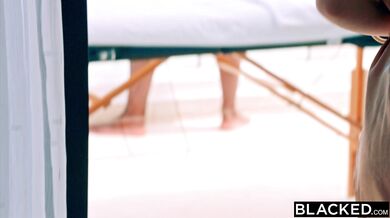 BLACKED Gorgeous coed Kelly has passionate fling with Aaron