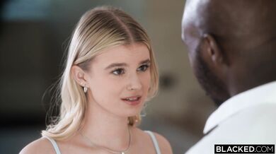 BLACKED BBC Crazy College Grad Sky Wonderland Gets Spanked & Dominated By New Boss