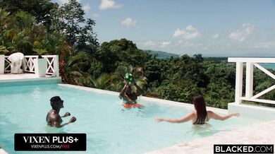 BLACKED Gorgeous New Hotwife Audrey Reid Gets Tag-Teamed By 2 BBCs At Hubby's Request