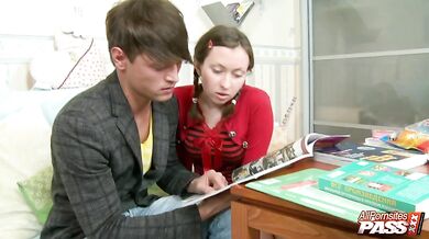 Tatyana seducing her study partner