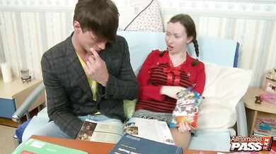 Tatyana seducing her study partner