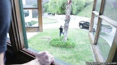 Katie Jordin Thanks Her Friend's Hero Bro With A Blow