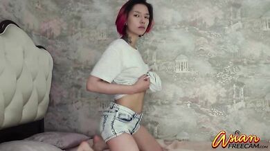 Dyed Hair Asian KaliLuve