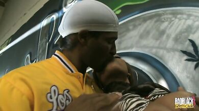 Catalina Taylor showing off her rack