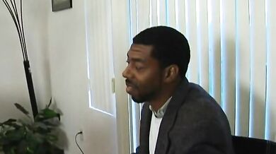 Fat Babe Amita Swallows a Black Cock