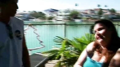 Pretty BBW Hook Up in a Park