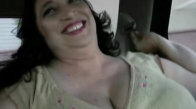 BBW Dominique Goes For a Ride