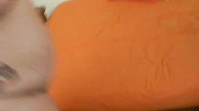 BBW Mom Showing Off Her Huge Tits