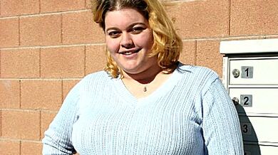 Fat Hottie Drew Indulges a Black Guy