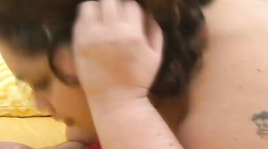 Amateur BBW Layla Spreads For Cock