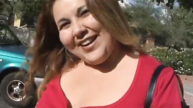 Sweet Plumper Marisella Fucking a Black Guy