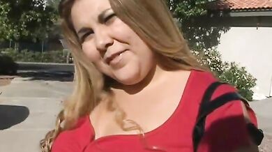 Shy Plumper Marisella Loosens Up