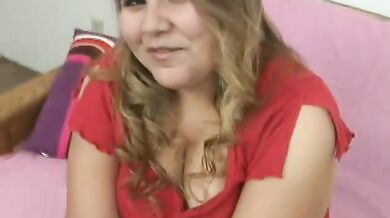 Shy Plumper Marisella Loosens Up