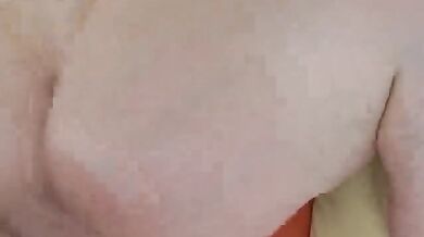 Hefty Brunette Nichole Riding a Boner