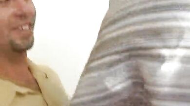 Brunette BBW Red Roze Dishing It Out