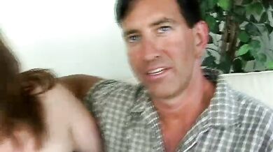 Busty BBW Roxy Flashing in the Backseat