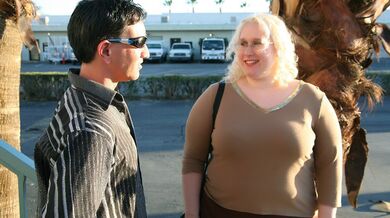 Uptight BBW Loosens Up For Sex