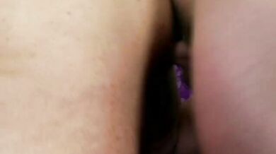 Tattooed BBW Ursula Sucking Off a Cock