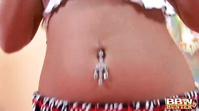 Lana showing off her fat titties