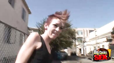 Punk Chick Takes a BBC