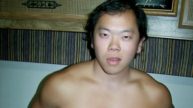 Cute Asian Jerking Off In the Kitchen