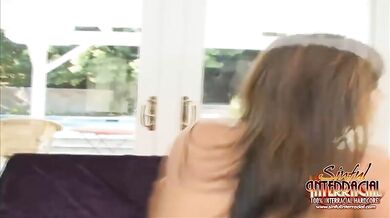 Claudia Valentine takes a big black cock