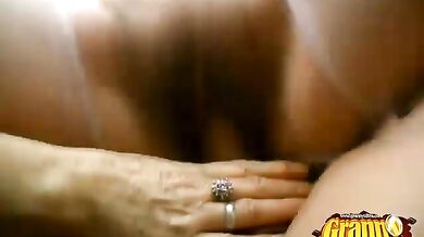 Grandmas Francesca and Erlene Sharing a Young Cock