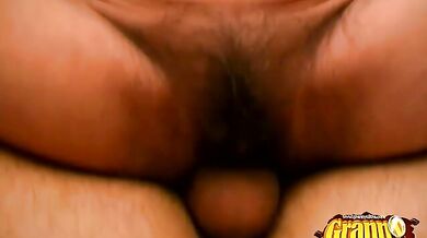 Sexy Grannies Eve and Eva Riding Cowgirl