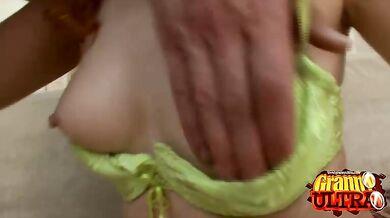 Granny Anya Bares Her Clothes