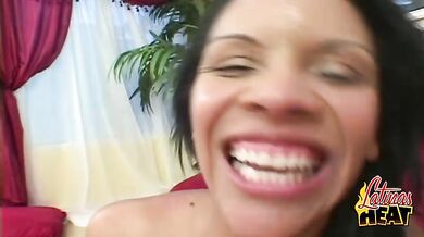 Phat Ass Latina Riding a Cock