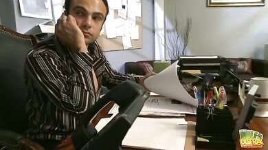 Busty MILF secretary Rachel Roxxx