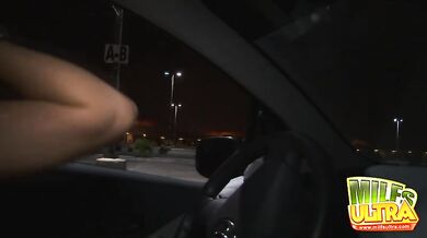 MILF Sasha Gold Screws a Black Guy