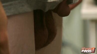 Wife gets fucked hard in front of hubby