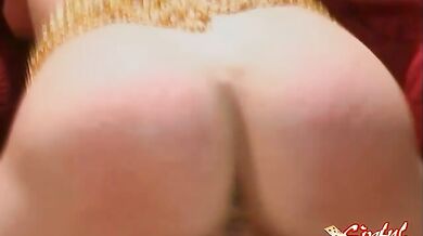 Naughty Redhead Gets the Spanking She Deserves