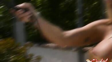 Naughty Redhead Gets the Spanking She Deserves