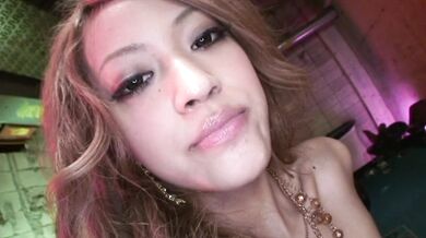 Ann Umemiya fucked with vibrators and dildos gets facials