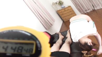 Sporty Jun Mise loves all the games involving cocks