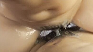 Asian bunny Karin Kusunoki fucked deep and hard then creampied