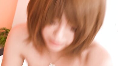 Hot and big tit Asian babe in lingerie getting naked and hardcore fucking