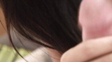 Nasty and naughty Asian babe Pai gagging and cum swallowing