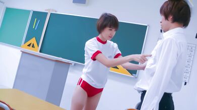 Sexy Akina Hara blowjob in cute uniform!