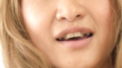 Dirty and horny blond baba giving a nice blow job