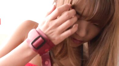 Misaki Tanemura cums hard from a vibrator in asian bondage